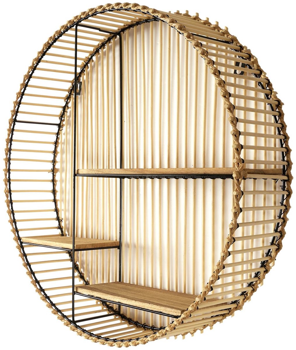 Étagère murale ronde 53cm