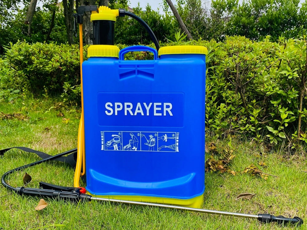 Pulvérisateur sac dos jardin à pression lance 20L 4 bar