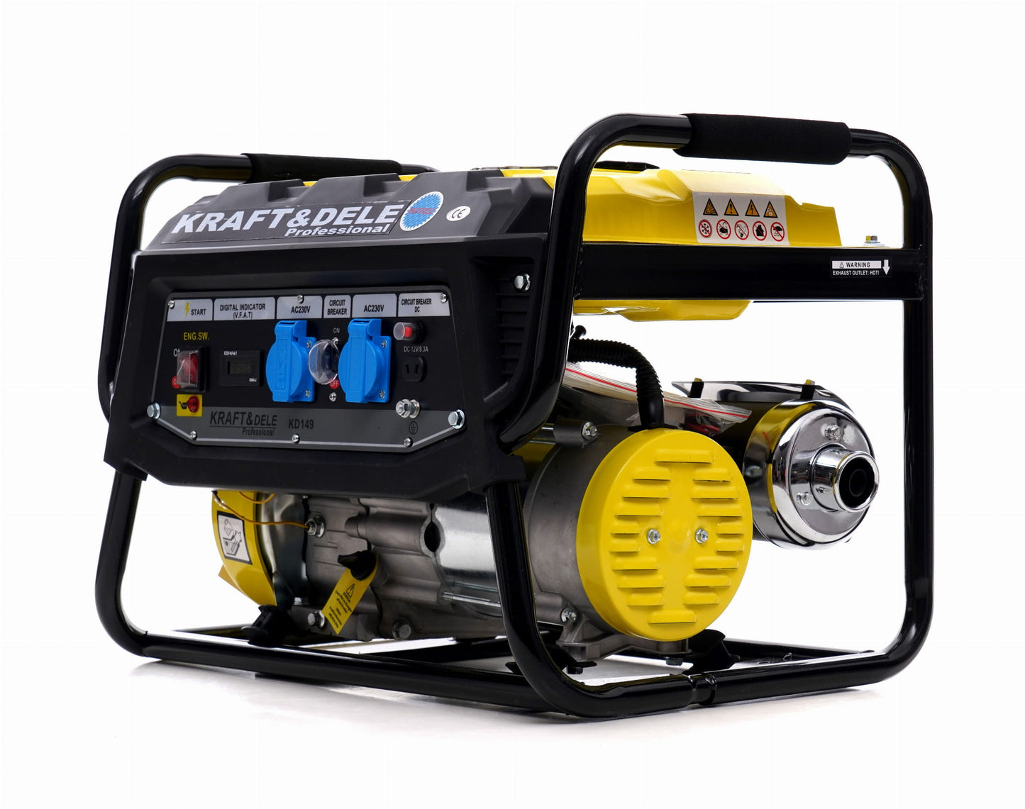 Générateur 3500W groupe électrogène LCD 12/230V