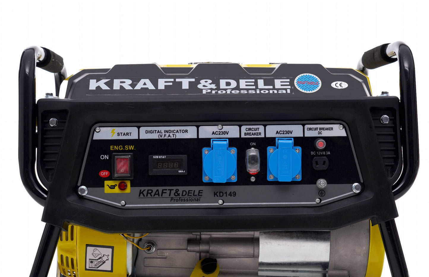 Générateur 3500W groupe électrogène LCD 12/230V