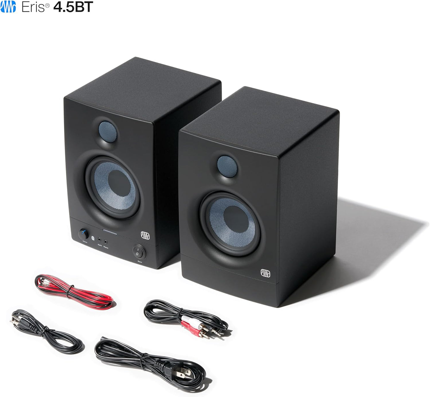 PreSonus Eris 4.5BT Gen 2, Enceintes Actives 4,5" Qualite Studio, Puissance de 50 W