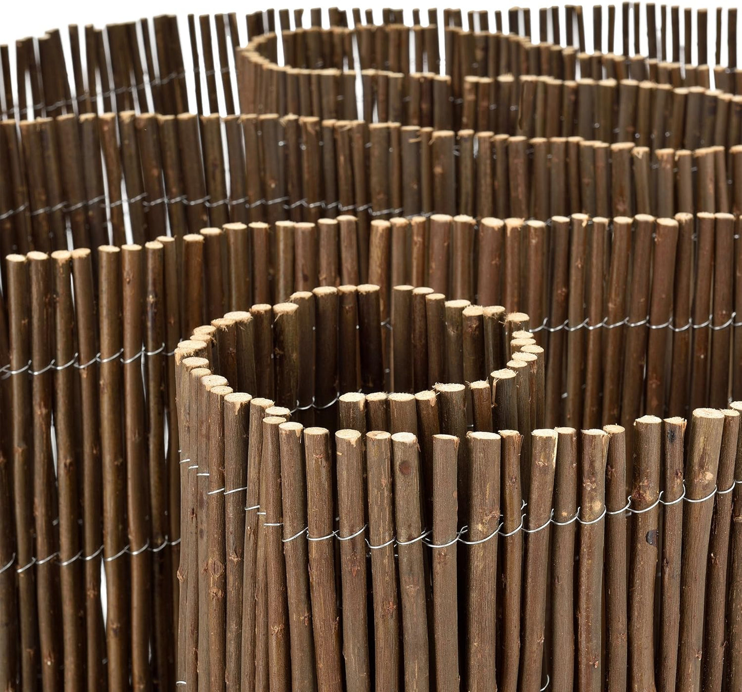 Canisse Brise vue naturel decorative bois 300x180 cm