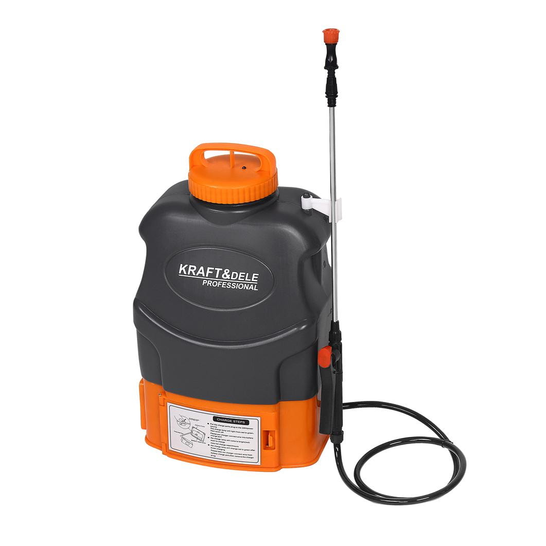 Pulvérisateur électrique sur batterie 16L 12V 8Ah + 4 buses