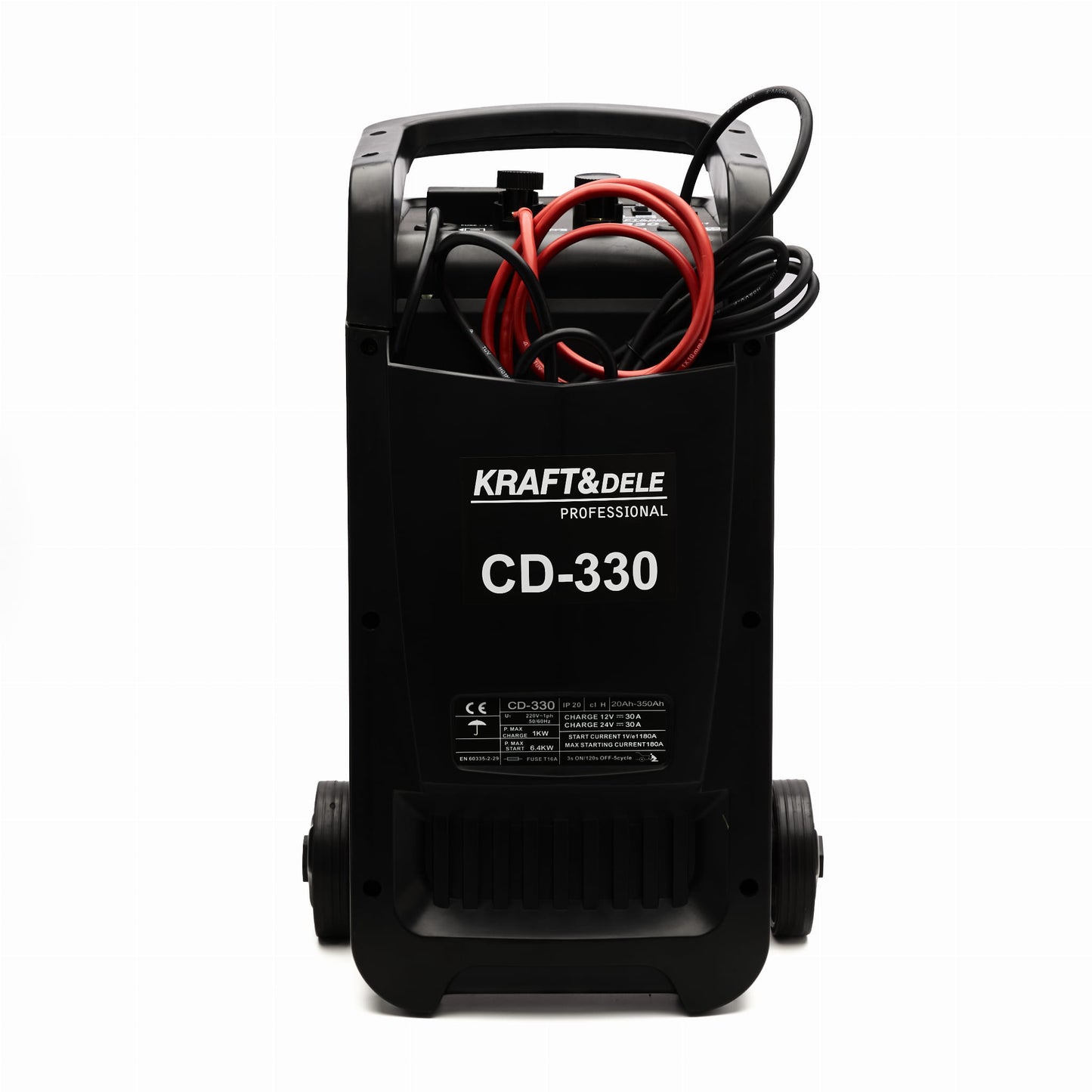 Chargeur batterie de voiture Redresseur avec démarrage 180A 12/24V