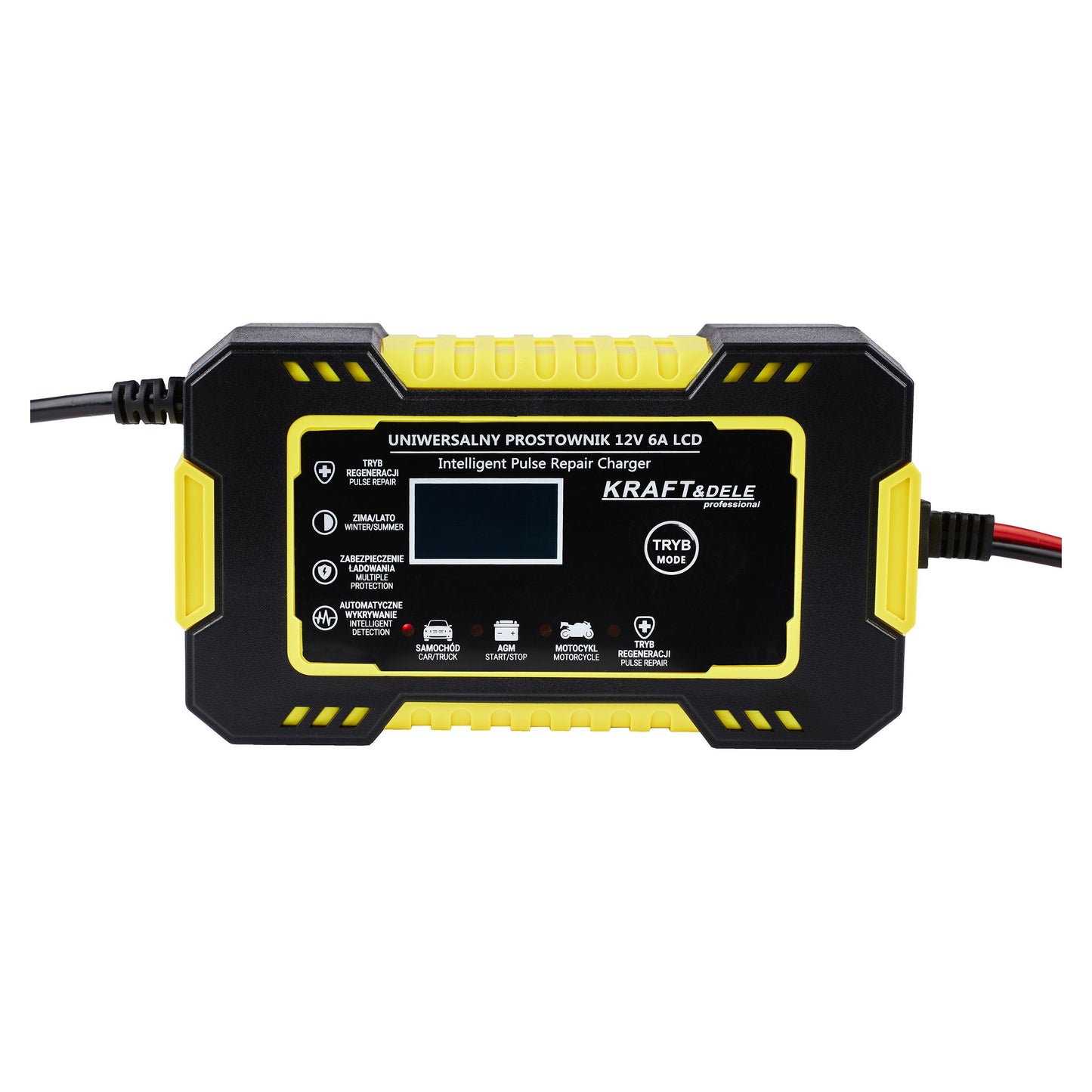 Chargeur de batterie automatique LCD 12V / 6A