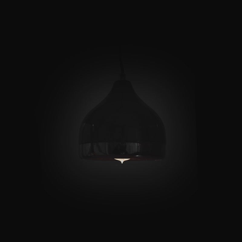 Plafonnier suspension luminaire Elprecious E27 couleur noir-bronze D17x112cm