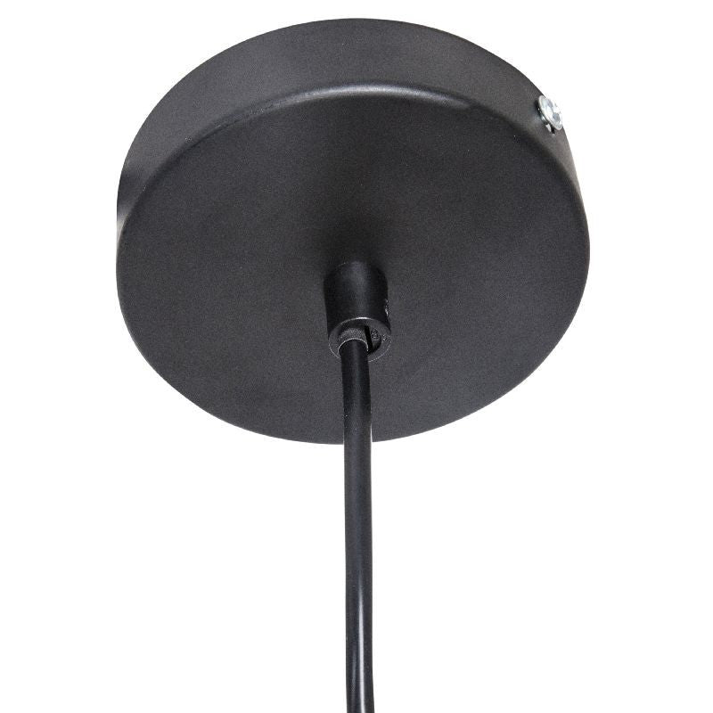 Plafonnier suspension luminaire Jily E27 naturel D29x117cm