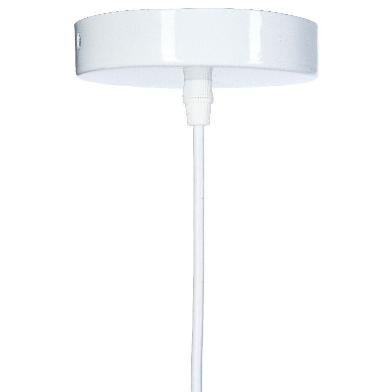 Plafonnier suspension luminaire Å27 beige D44x31cm