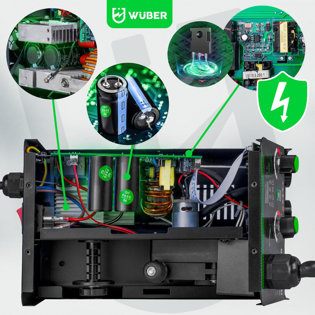 Machine poste à souder à onduleur MIG FLUX MMA TIG Wuber