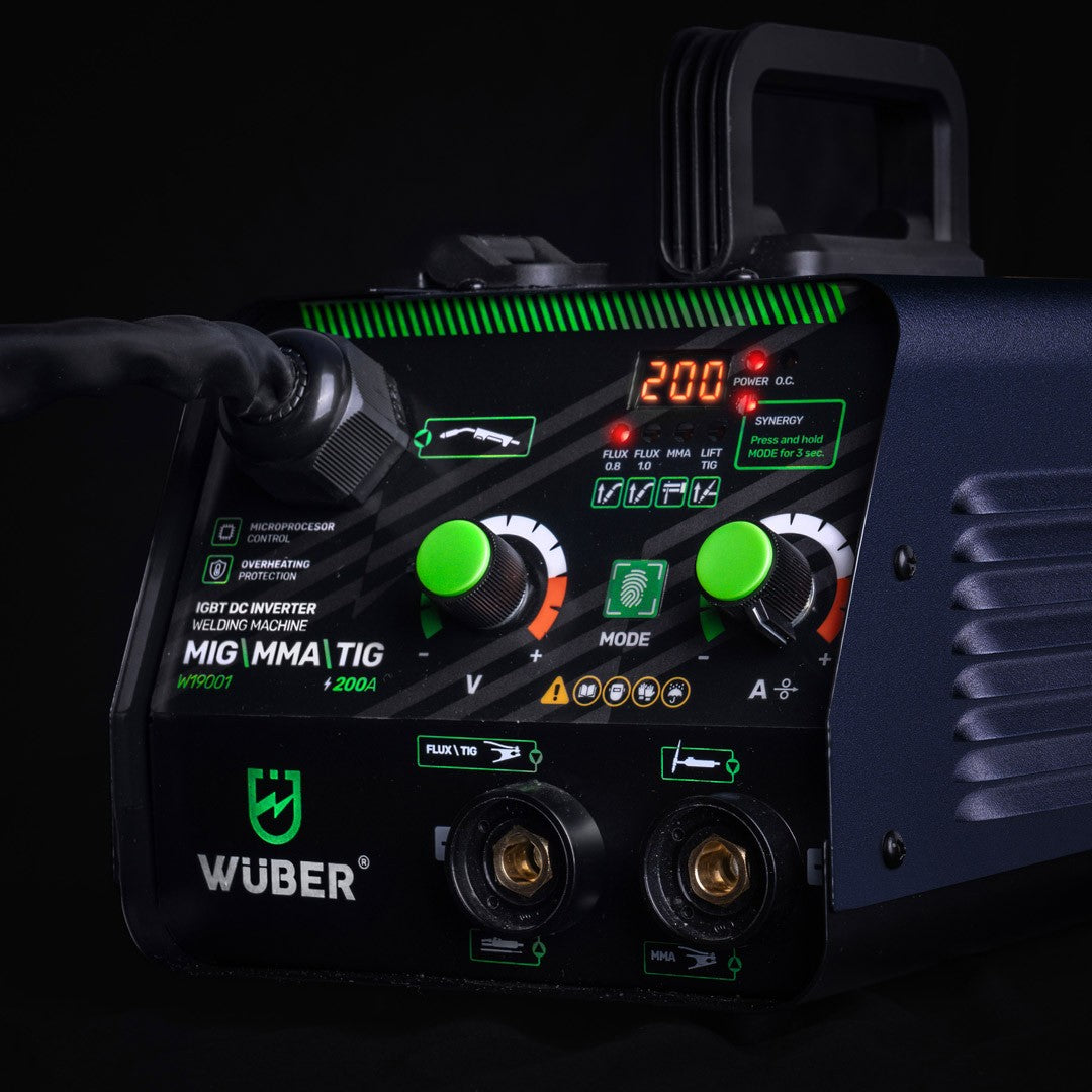 Machine poste à souder à onduleur MIG FLUX MMA TIG Wuber