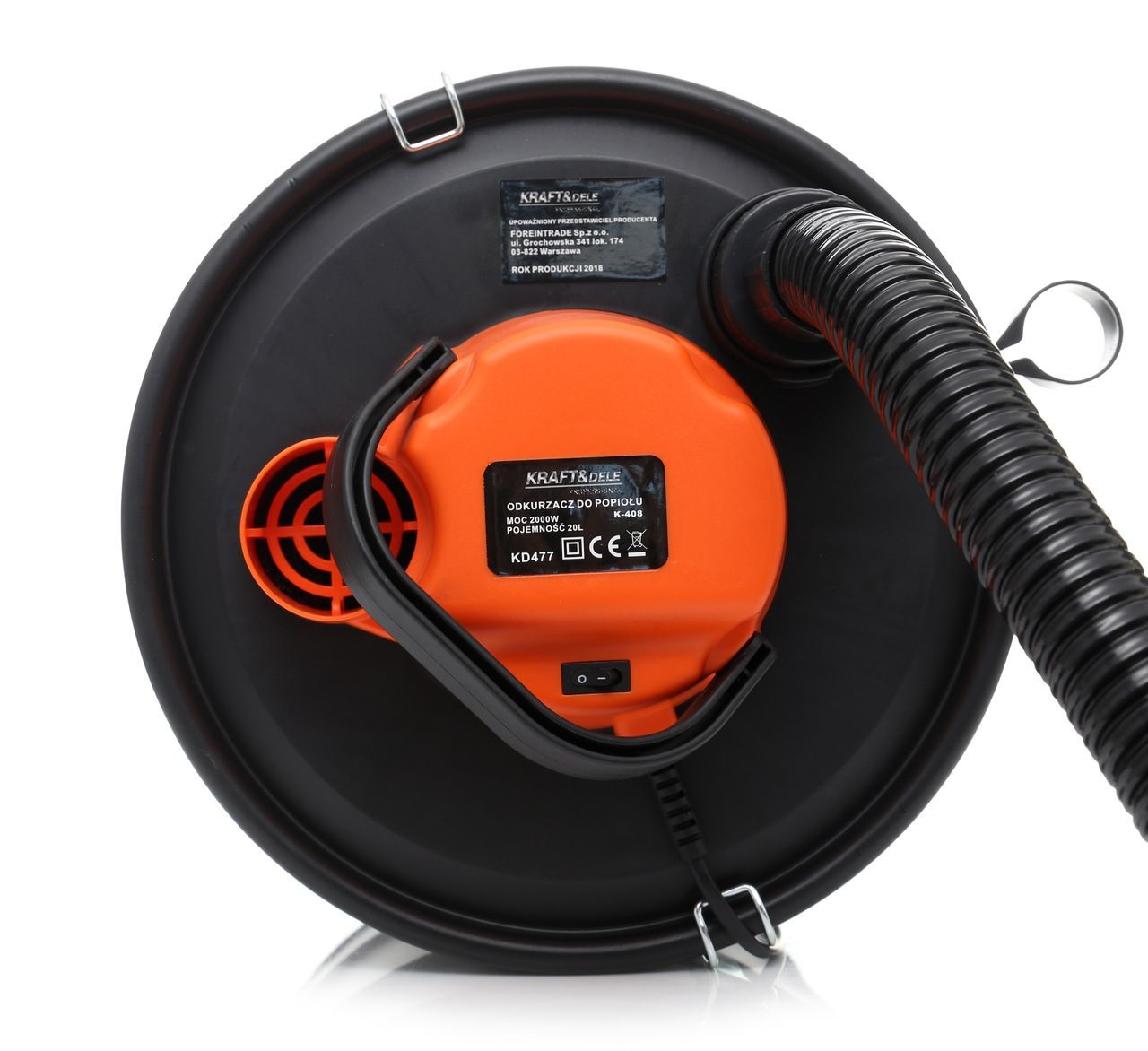 Aspirateur à cendres 2000W 20L