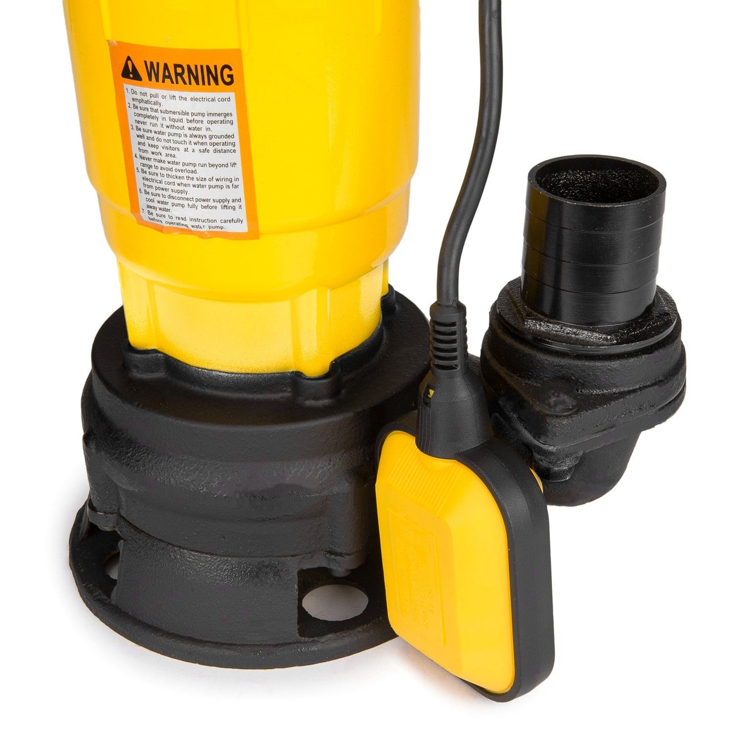 Pompe vide cave fosse septique avec broyeur +Floteur