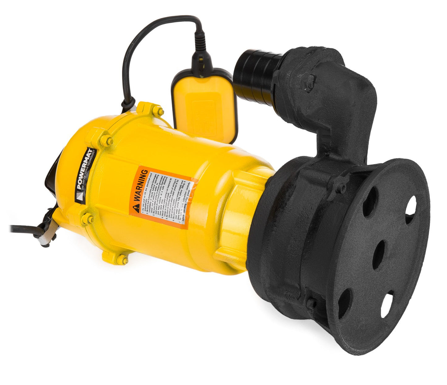 Pompe vide cave fosse septique avec broyeur +Floteur