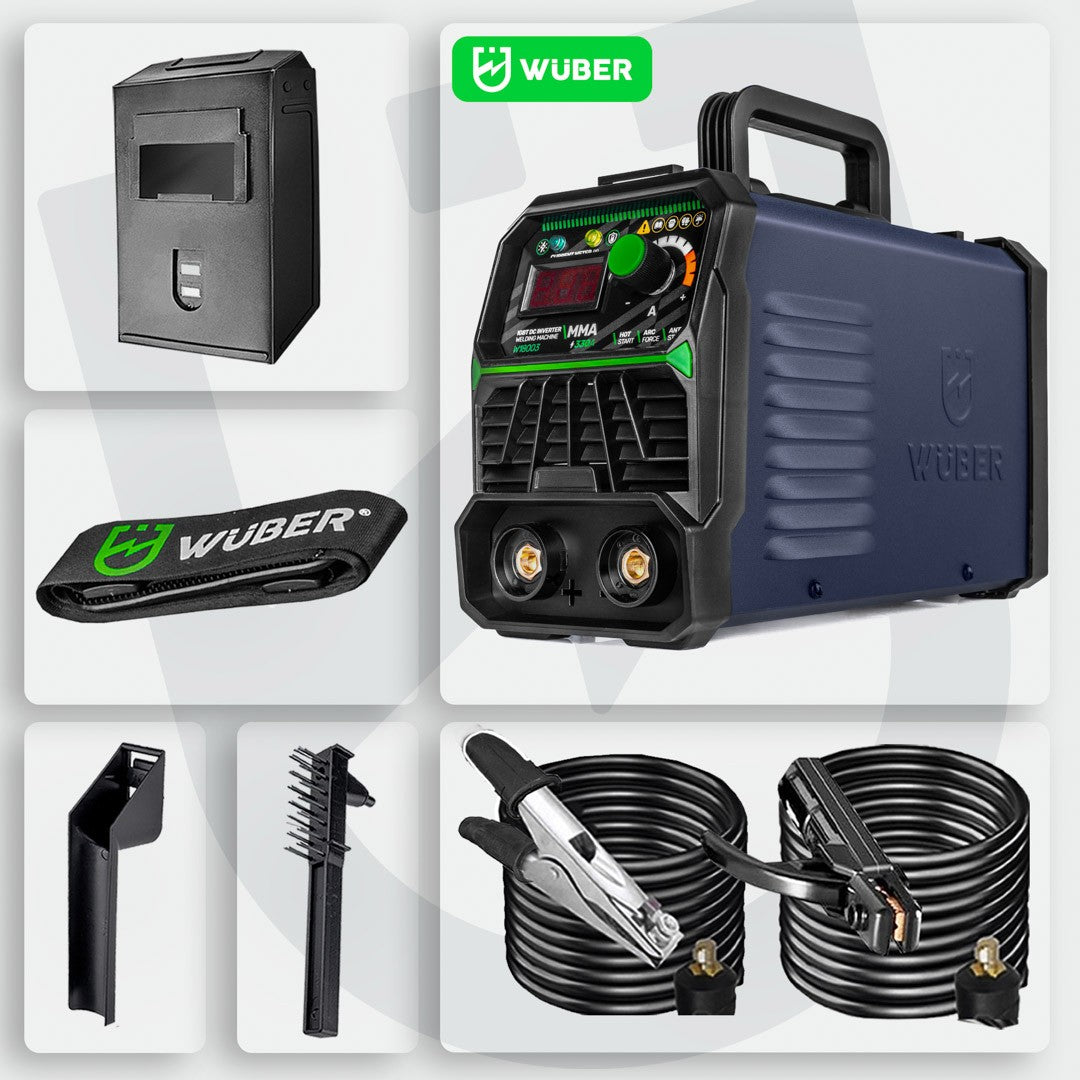 Poste a souder onduleur MMA Wuber 3,7 kVA