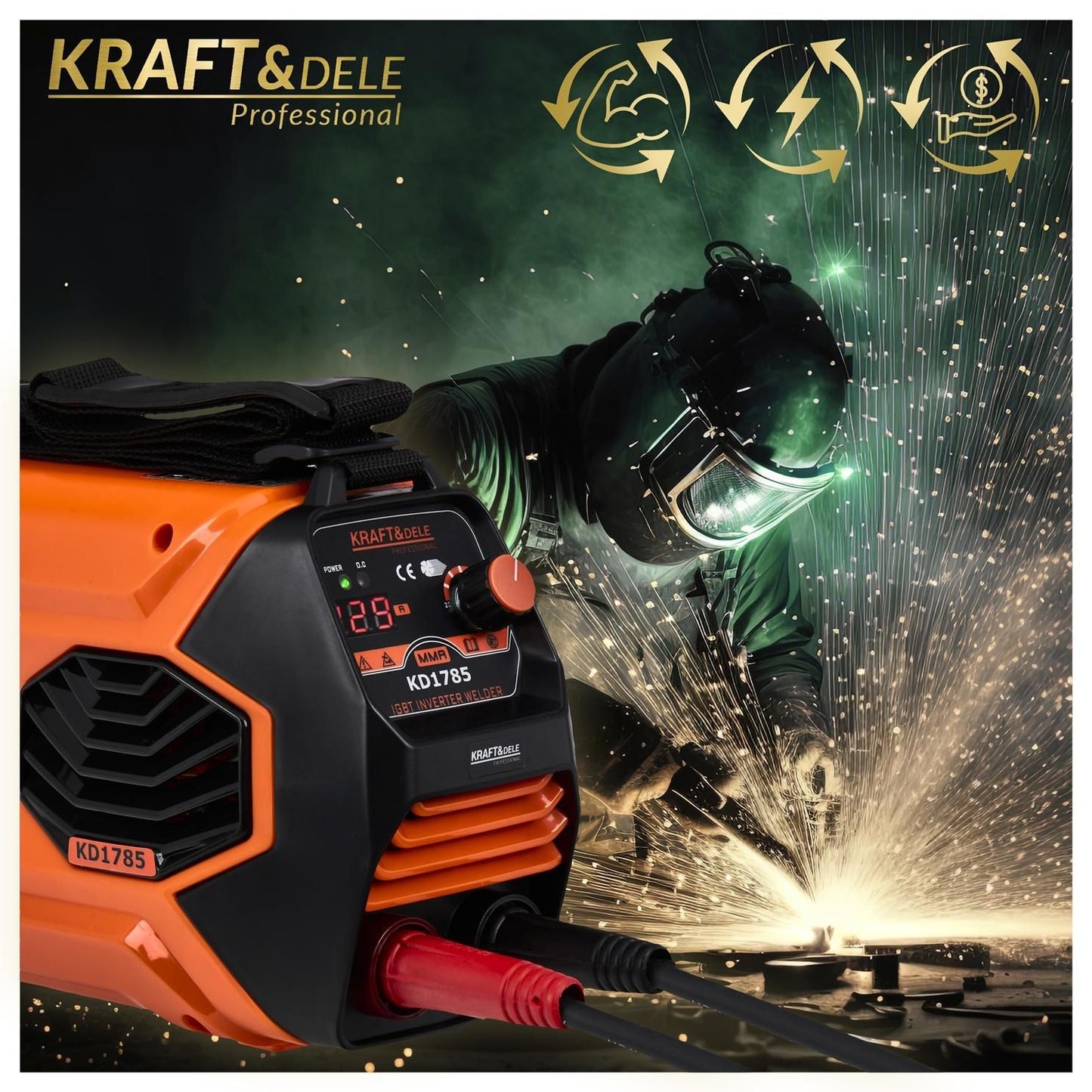 Poste à souder à onduleur 330A MMA TIG LIFT VRD