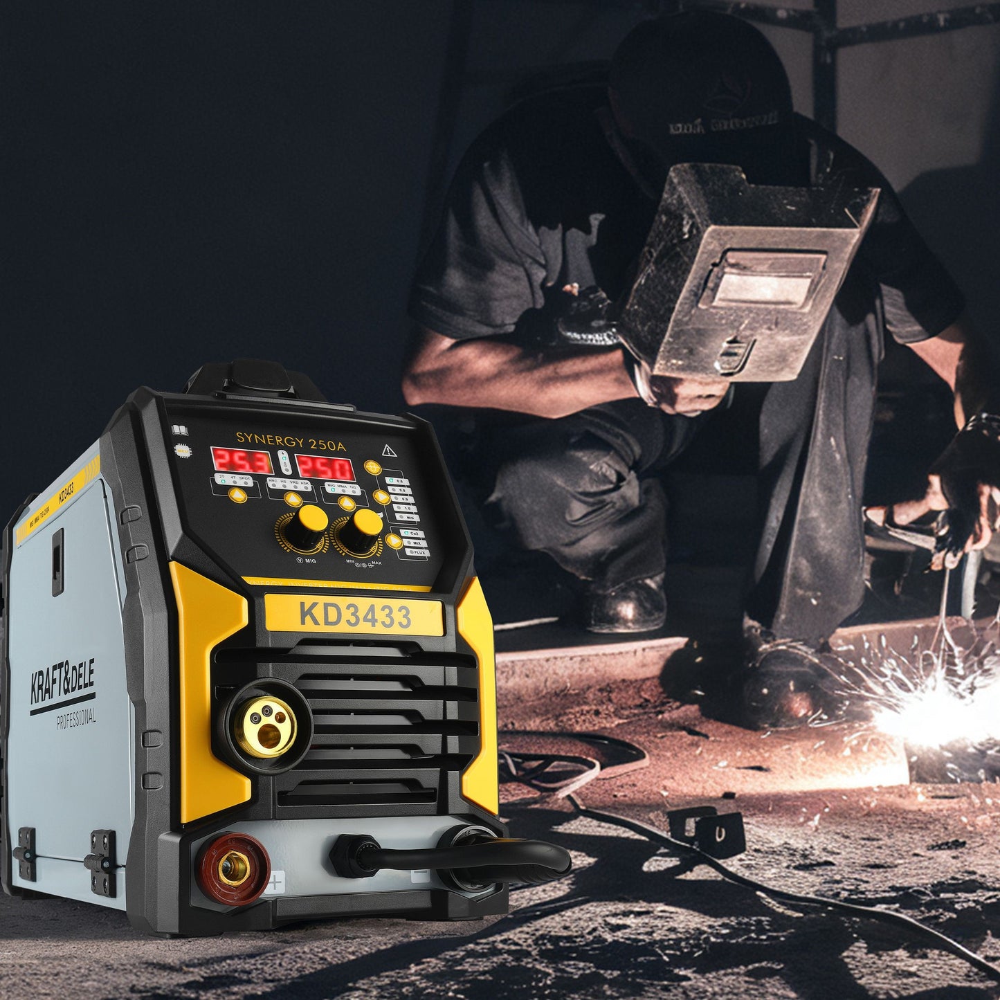 Poste à souder inverseur MIG/MAG, MMA, Lift-TIG