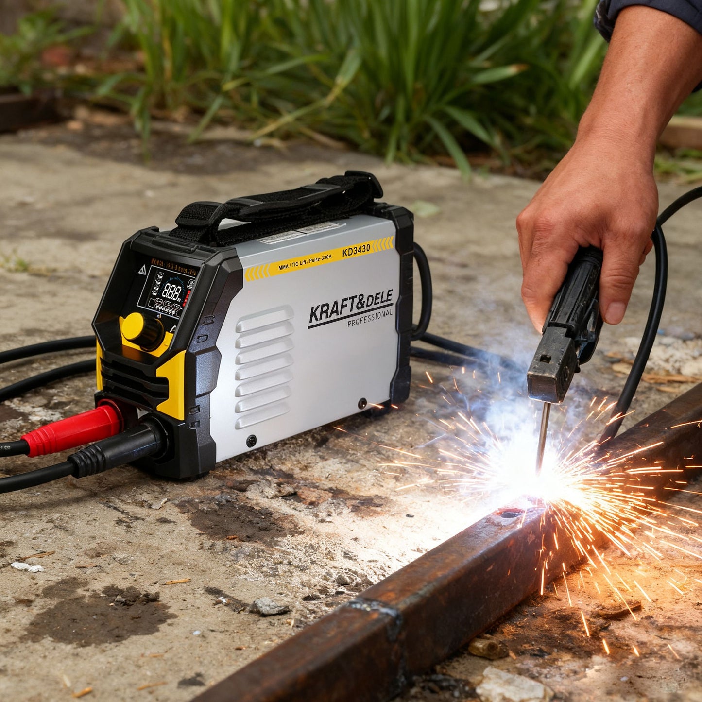 Poste à souder MMA à onduleur TigLift Pulse 330A