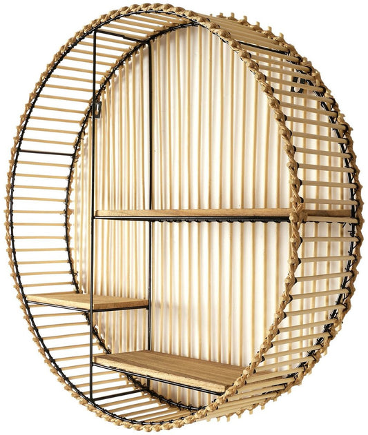Étagère murale ronde 53cm
