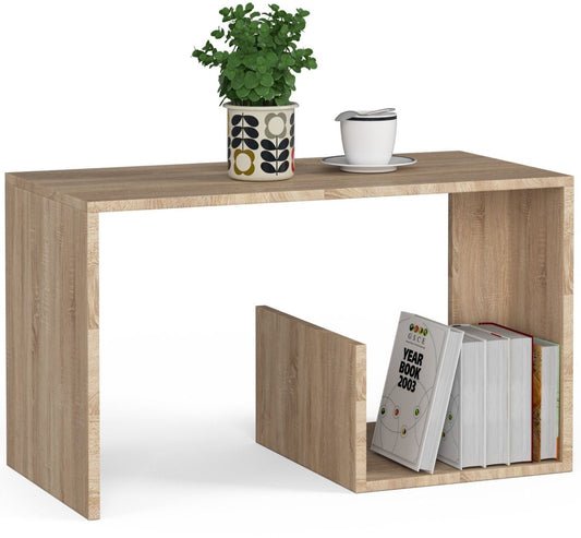 Table basse bois chêne de Sonoma 80x40x45 cm