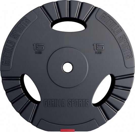 Disque poids Plateau de poids - Pince plastique - 15kg