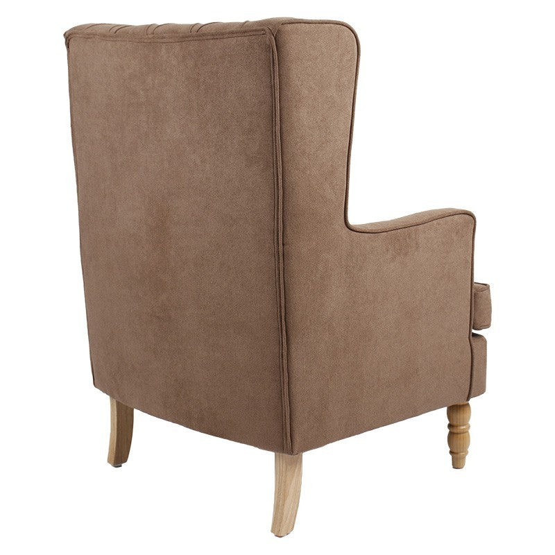 Fauteuil Efficient tissu Marron 72x97x100cm