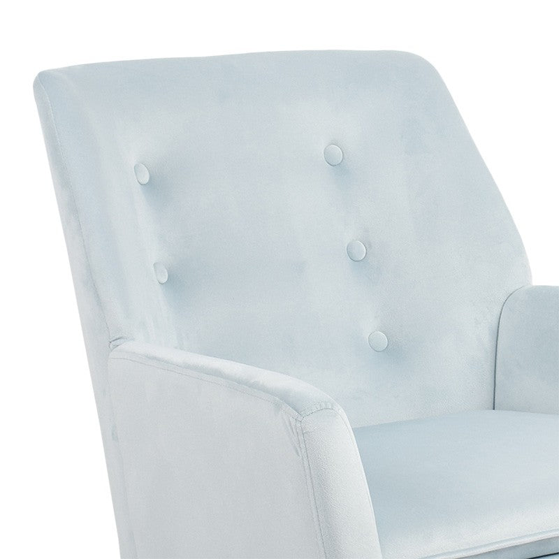 Fauteuil Likable velours veraman-naturel 67x89x86cm