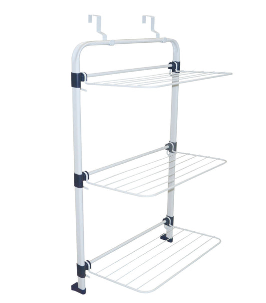 Étendoir À Linge De Porte Pliable - 54x32x94cm