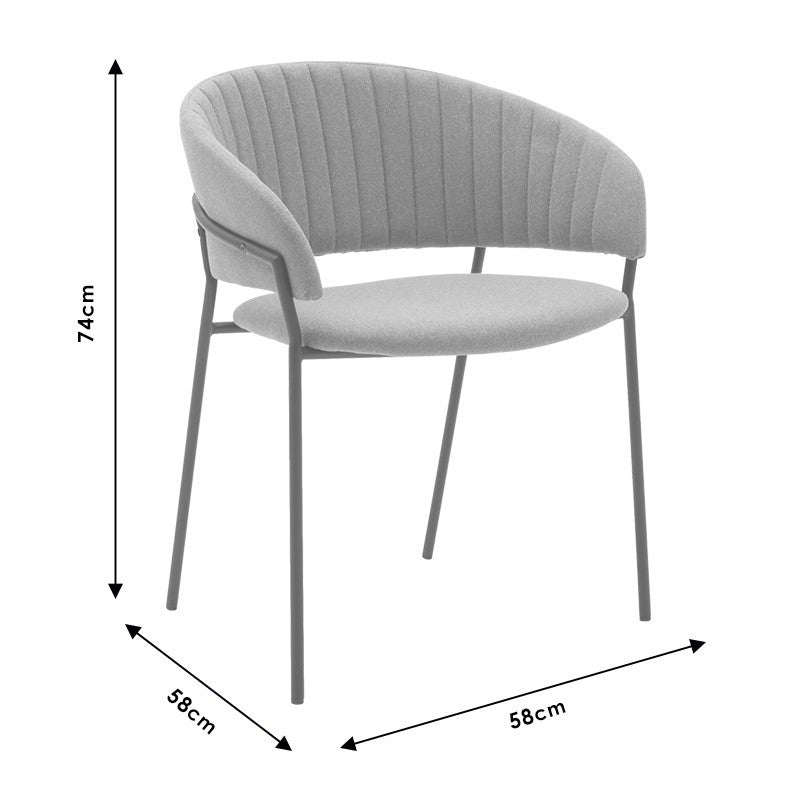 Fauteuil métallique Maggie doré brillant avec velours bleu