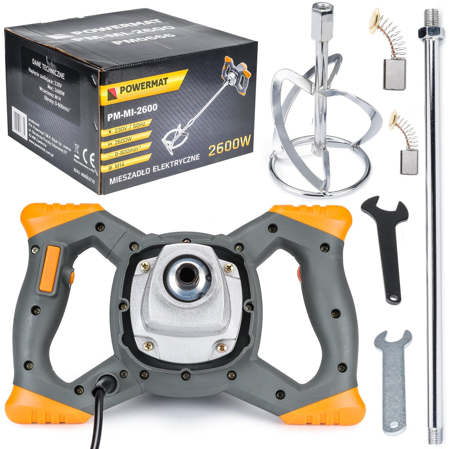 Mélangeur Malaxeur électrique 2600w