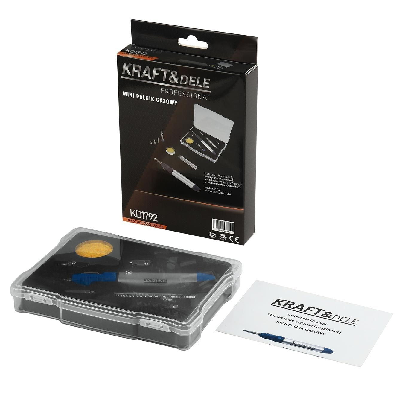 Mini chalumeau  Brûleur À Gaz En Étui 12 ml