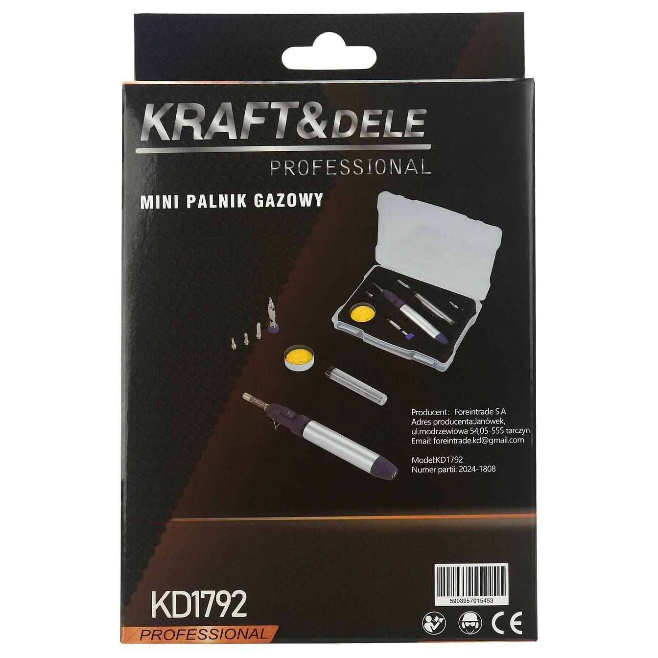 Mini chalumeau  Brûleur À Gaz En Étui 12 ml
