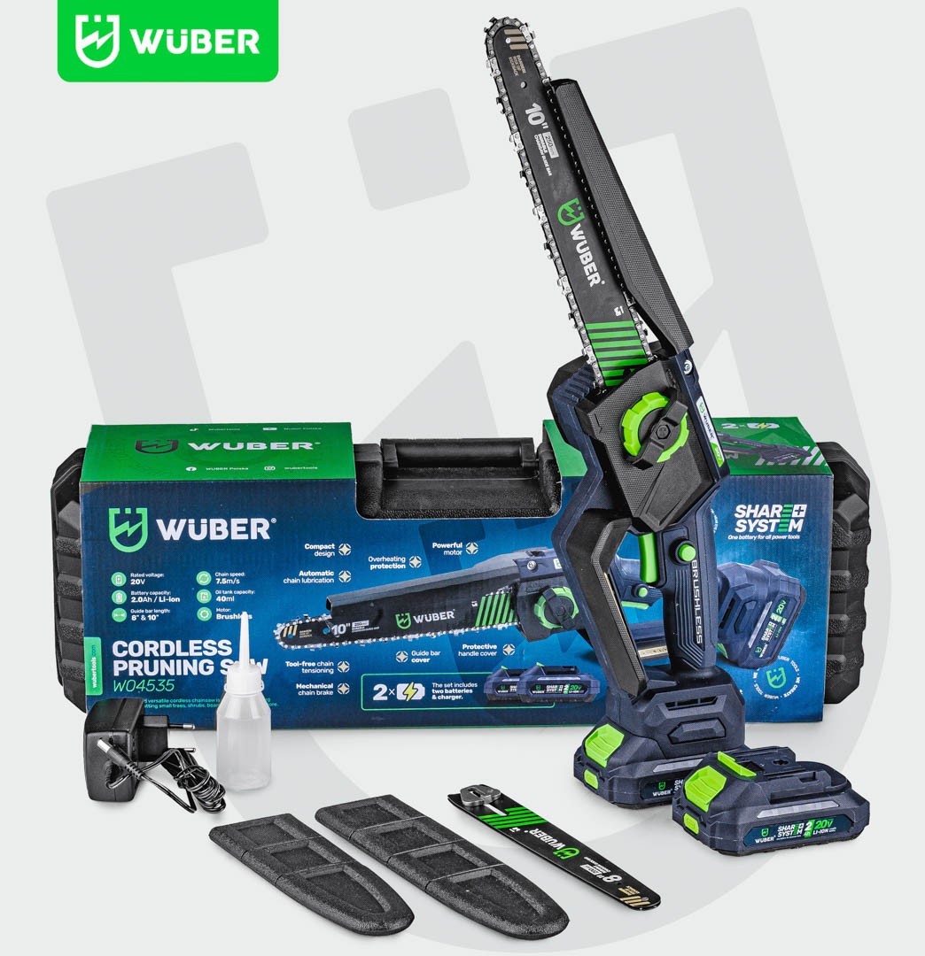 Mini Tronçonneuse  sans fil Wuber 20 V
