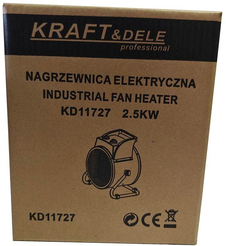 Chauffage Radiateur électrique de chantier  2,5 kW 230 V