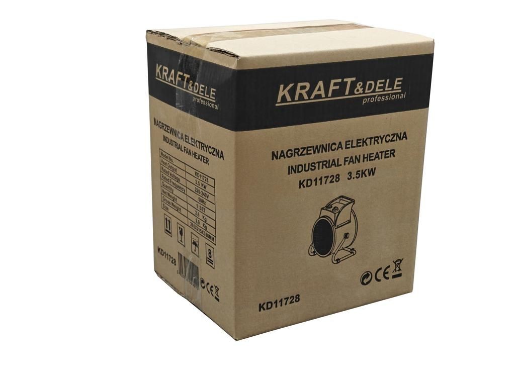 Chauffage Radiateur de chantier  électrique  3,5 kW 230 V