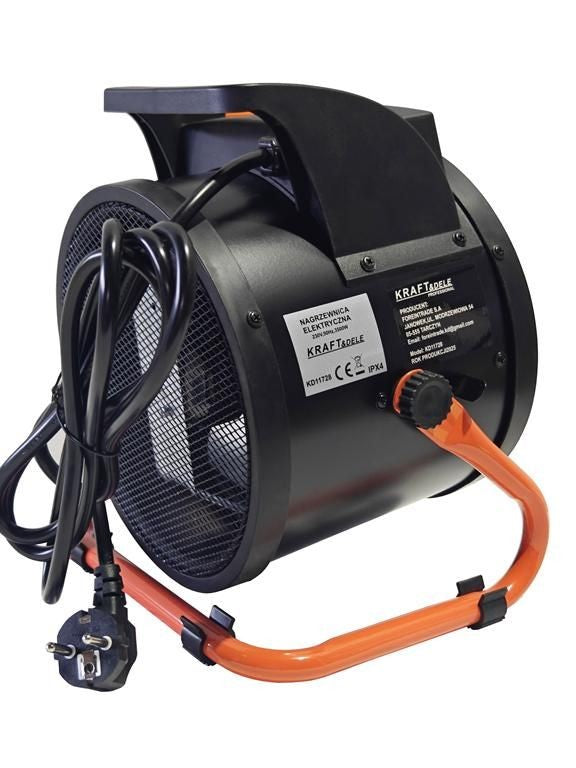 Chauffage Radiateur de chantier  électrique  3,5 kW 230 V