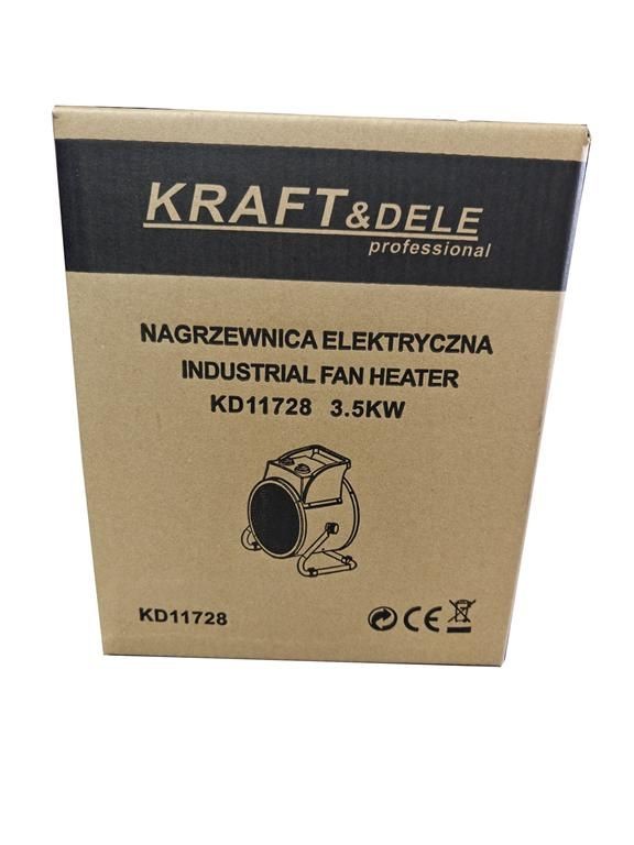 Chauffage Radiateur de chantier  électrique  3,5 kW 230 V