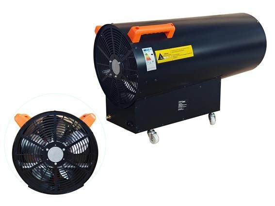 Chauffage chantier au gaz 100 kW + réducteur AUTOMAT
