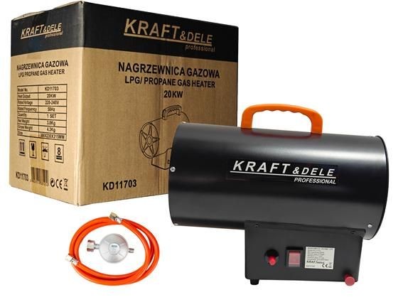 Chauffage de chantier au gaz 20 kW