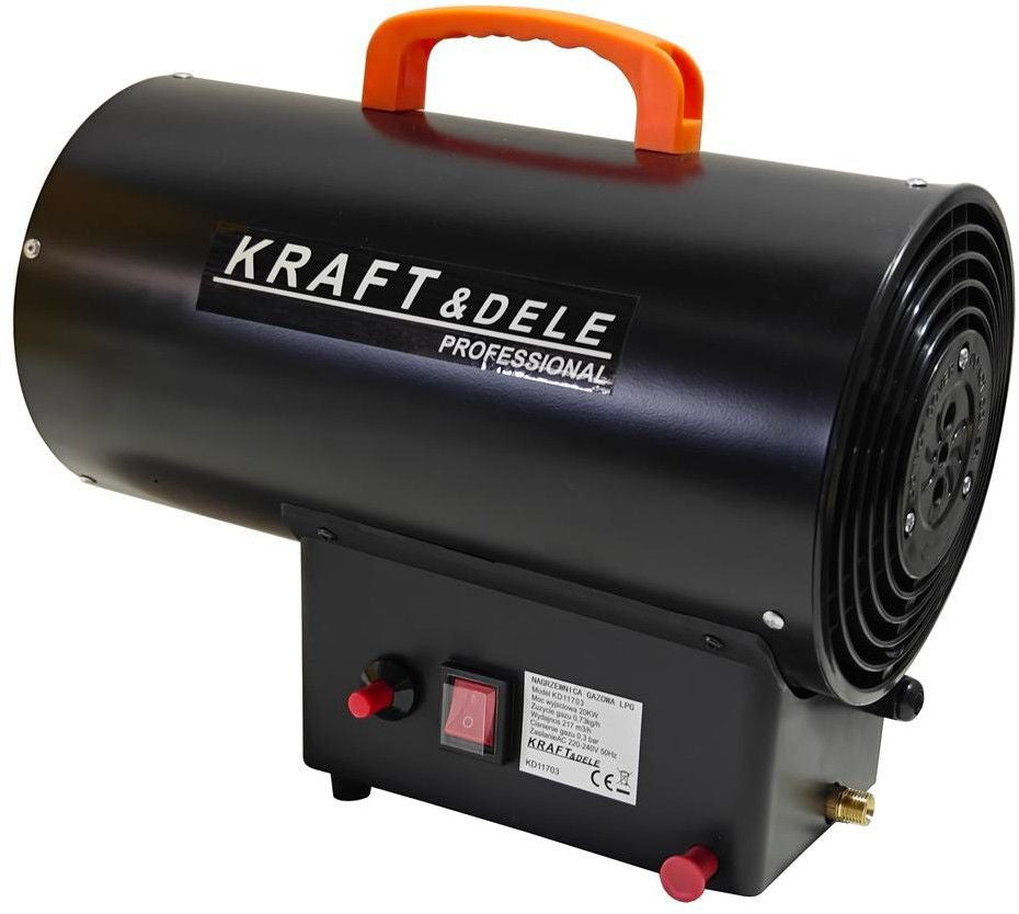 Chauffage de chantier au gaz 20 kW