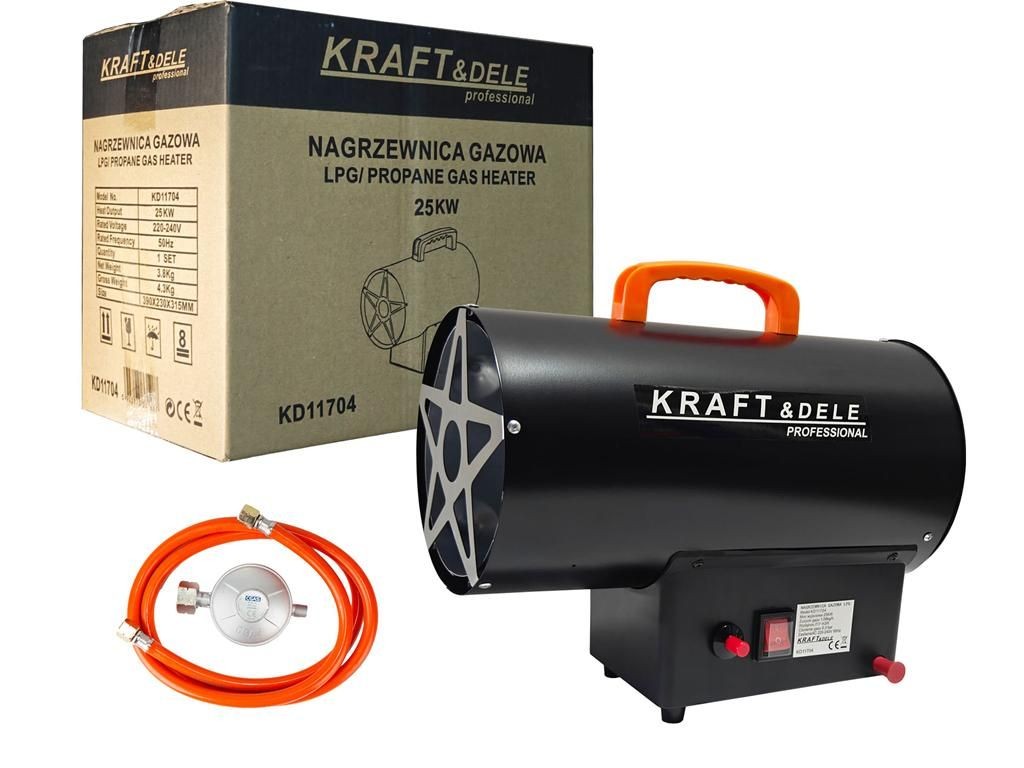 Chauffage de chantier au gaz 25 kW