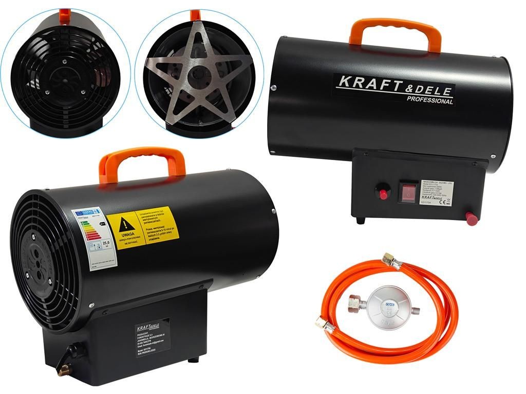 Chauffage de chantier au gaz 25 kW