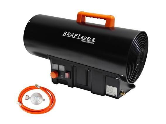 Chauffage de chantier au gaz 40 kW Thermostat Réducteur