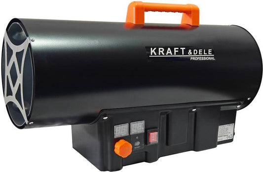 Chauffage de chantier au gaz 45 kW Thermostat