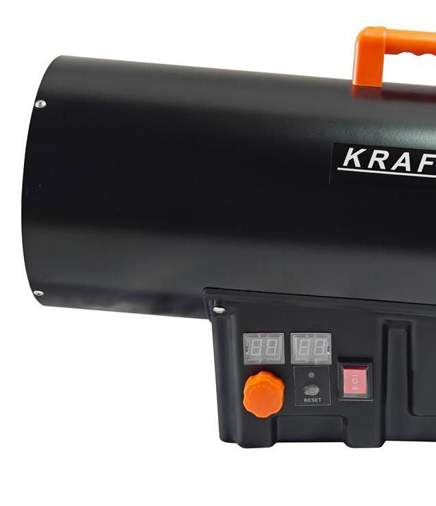 Chauffage de chantier au gaz 45 kW Thermostat