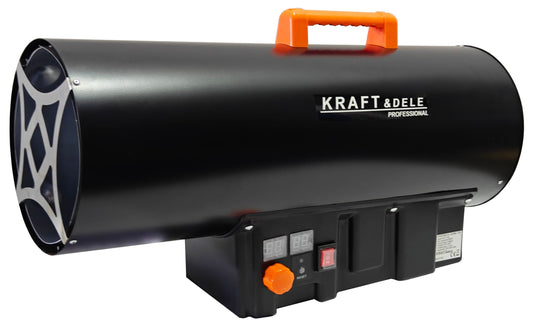 Chauffage de chantier au gaz 60 kW Thermostat