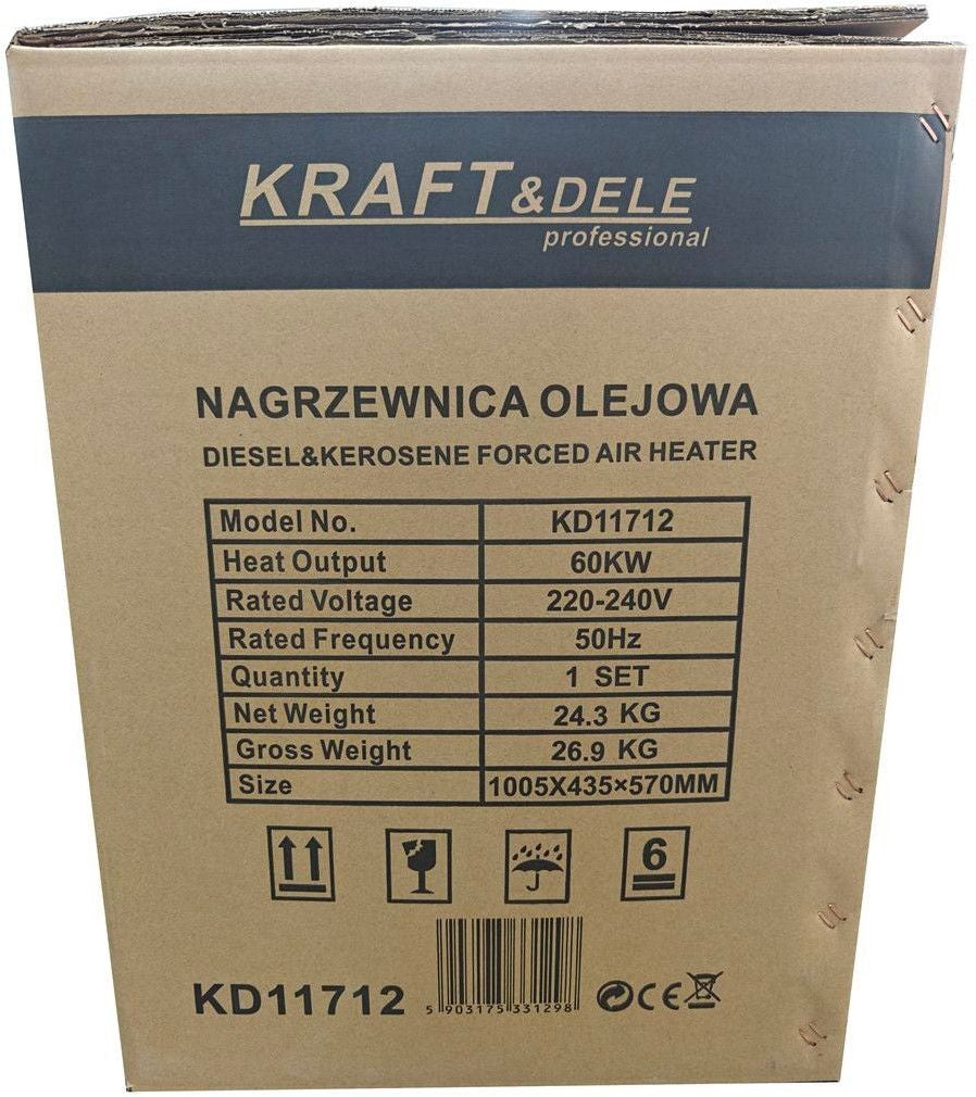 Chauffage de chantier Thermostat  à huile 60 W