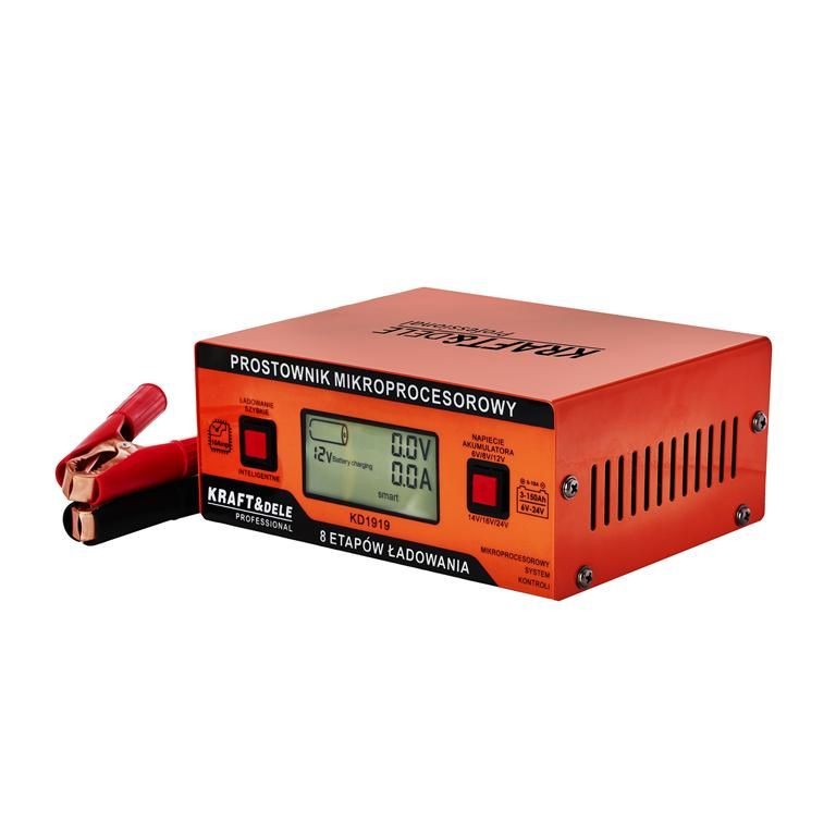 Chargeur de batterie REDRESSEUR À MICROPROCESSEUR 10 A 6/8/12/14/16/24 V