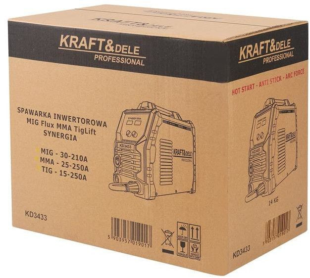 Poste à souder inverseur MIG/MAG, MMA, Lift-TIG