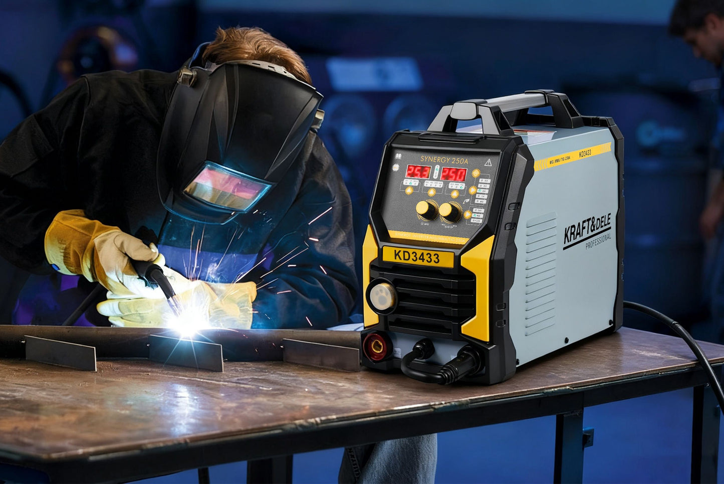 Poste à souder inverseur MIG/MAG, MMA, Lift-TIG