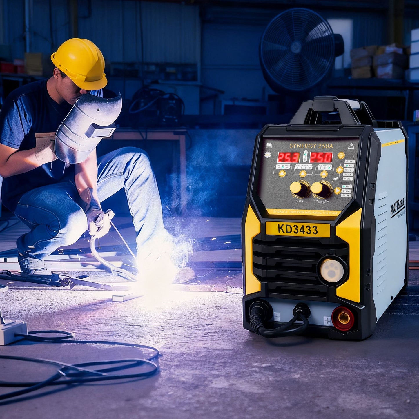 Poste à souder inverseur MIG/MAG, MMA, Lift-TIG